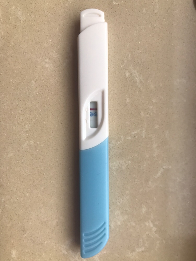 上月25号末次，早上刚测，过了五到十分钟的看的，是我眼花吗？还是真的？？