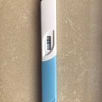 上月25号末次，早上刚测，过了五到十分钟的看的，是我眼花吗？还是真的？？