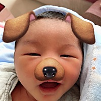 猪弟弟半个月大啦，天天熬夜😢😢