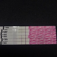 刚来完例假6天，下面俩个是今天测的，这算是排卵了嘛？