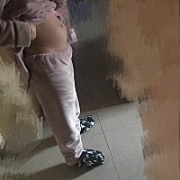 四个月的肚子，小不小啊？