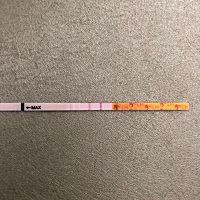 家里只剩排卵试纸，因为前天用可丽蓝测未怀孕，一气之下把试纸都扔了。今下午睡觉胸刺痛得，赶紧用排卵...