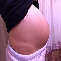 五个多月了肚子是不是有点小 猜猜男孩还是女孩👧