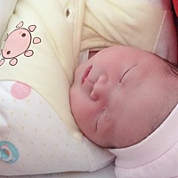 终于如愿了，心想事成了.喜得千金一枚.六斤九两.大宝是男孩子.好字凑成一双.