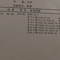 今天去抽血了 确定啦  下个月的B超希望正常🙏🙏🙏