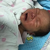 刚出生到现在七个月了 宝宝长得好快