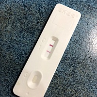 2月25日末次月经，到今天推迟三天测了一下。。备孕第三个月应该抓住猪尾巴了吧。明后天再去医院确定检查...