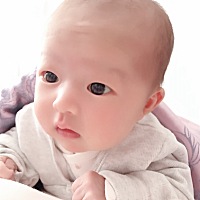 还有两天就满月啦！可以出去耍囖！