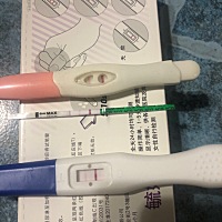 谢谢大家帮忙看下，都是今天测的，不知道这是不是怀上了，焦虑～