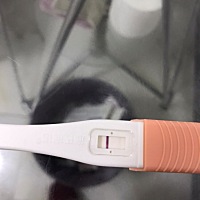 17号的排卵日 今天测的 隐隐约约看到一点 大家帮我看下是有了吗