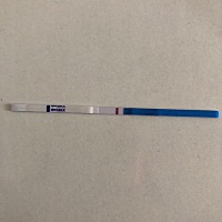 3/4来的大姨妈，今早测试大白杠，心慌....