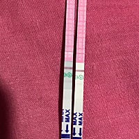 软件提示今晚排卵期。用试纸试了一下显示很淡的红色。这样是不是就是排卵了？？ 3个月前做的输卵管造影...