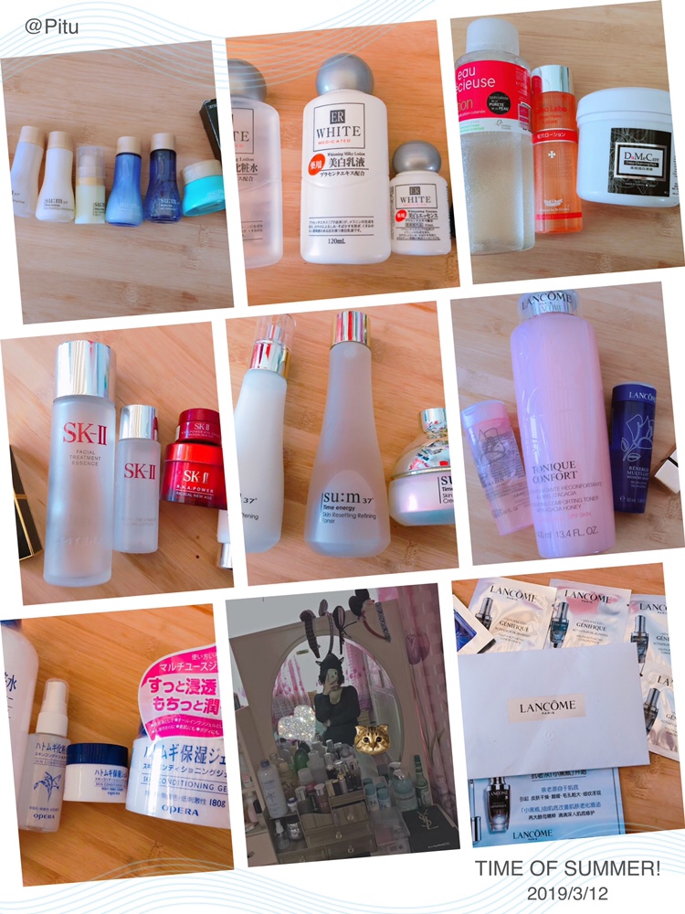 我老公说，以后要让我用最好的护肤品，好吧我信了😂