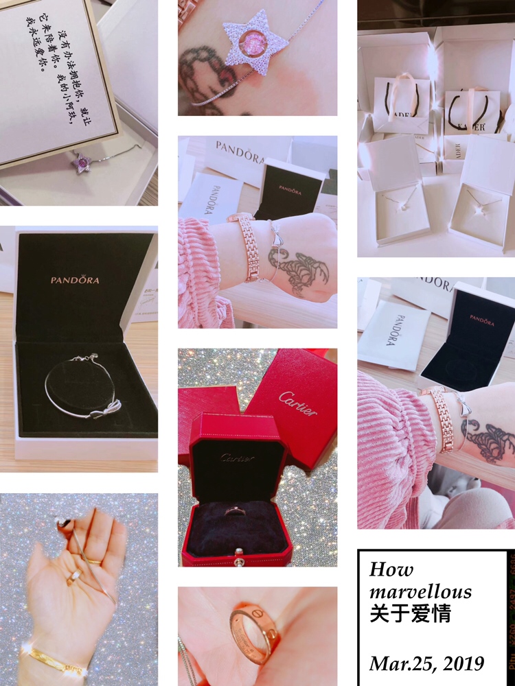 老公没有钱，但是特别舍得给我花钱，给我买首饰都没心疼过❤️❤️