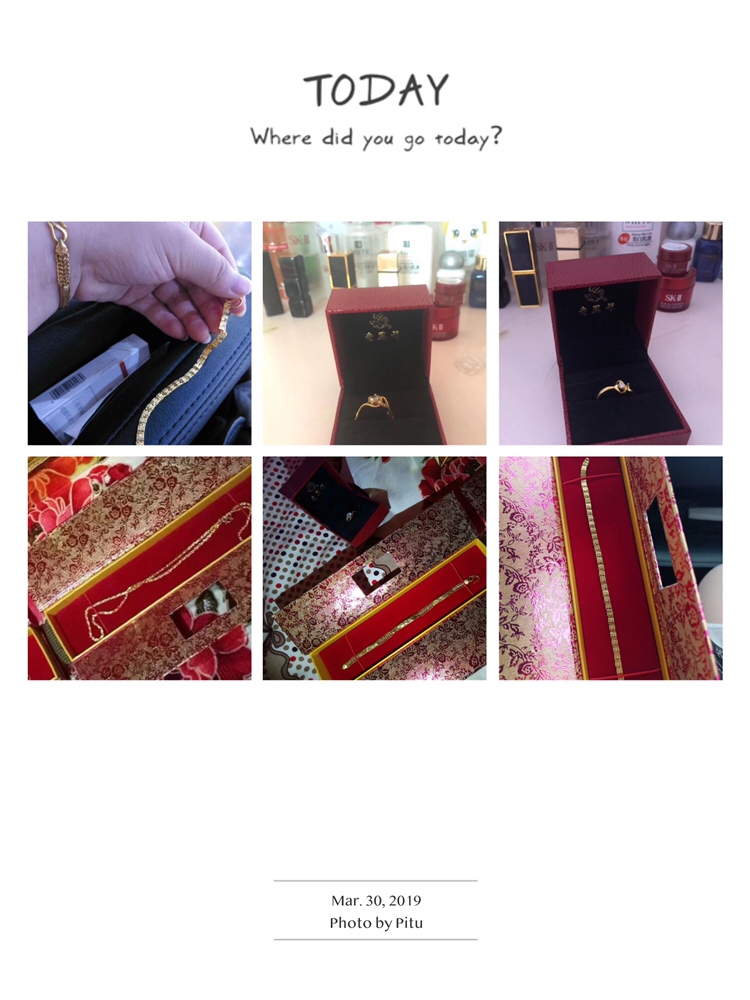 我就是这么喜欢黄金，可能因为穷吧😂