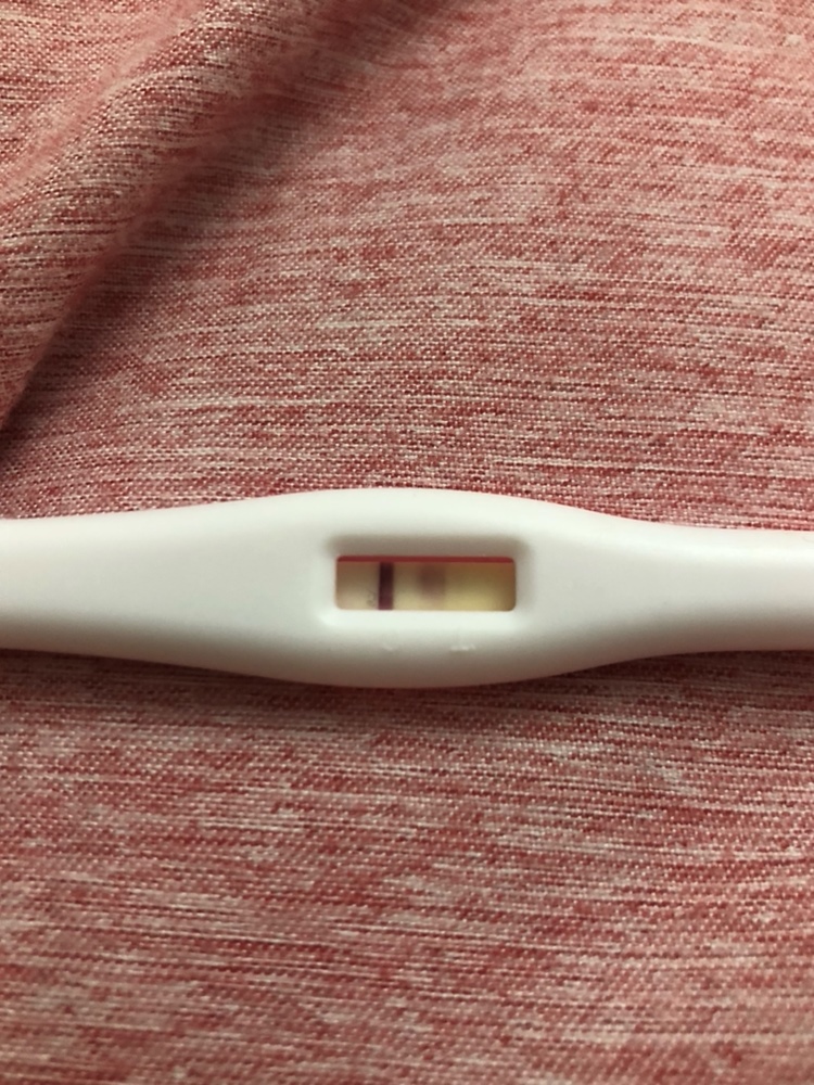 早上测没有，晚上回来看到这样，这是怀没怀啊，炸怀吗