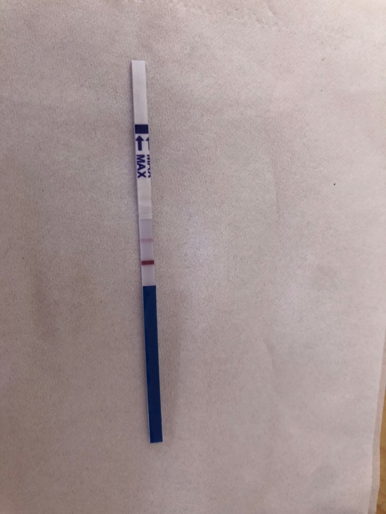 亲们这是有了吗？今天早上才测的，好浅啊，