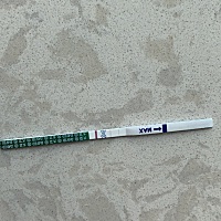 试纸颜色很轻 是不是日子短？莫名的兴奋🥰开心🥳