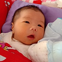 3月18号剖腹小王子一枚，我17天了