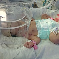 宝宝加油，爸爸妈妈，爷爷奶奶，姐姐等着你回家。