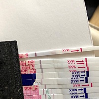 总觉得今天验的，有灰印～快帮我看看有没有，有没有，