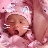 39周➕2发动、小棉袄宝宝很听话、凌晨破水出发去医院，2019.04.04早上6点25分出生。6.6斤超快顺产到产房...