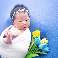 月子17天，叔叔阿姨拍的