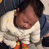 这样也能睡着😅