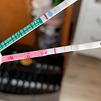 3月3号来的姨妈…5天后姨妈走了…用试纸测排卵期，两条杠深的时候做功课的…然后3月底用试纸测的没怀孕...