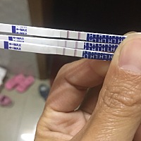 姐妹们帮忙看下，怎么三天排卵试纸都是一样的，什么意思？
