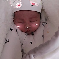 4月6号剖腹产卸货，38+2的6斤的小伙