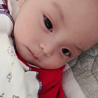 就在刚才 自己可以从仰卧变成了俯卧！           棒棒哒😘😘