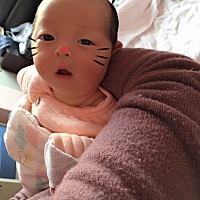 终于终于等到了你，剖宫产 粉红猪小妹一枚，八斤一两，妈妈愿你平安健康的长大！