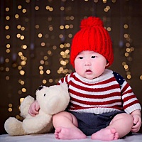 小糖豆五个月了    每天屋子里边只有你陪着麻麻   习惯了有你的生活  爱你哟  臭儿子