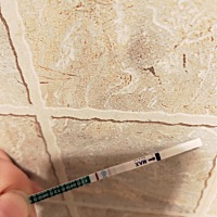 三月十七号的月事，离这次月事还有六七天怎么会有两条，第一个是昨天测的第二天不太清楚，第二个是今天...