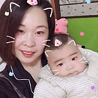 剃完头发的宝宝像个大菠萝🍍🍍🍍