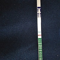 3.5来姨妈的，4.10还没来，测试纸白板一条，推迟5天了，是不是没戏了