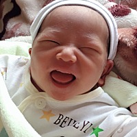 儿子很乖，特别喜欢笑，有了他之后虽然不能睡个整觉，但累也幸福着