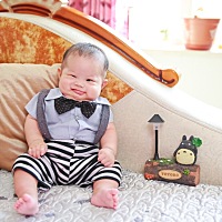 我们百天相出来了……