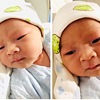 顺产6.5斤，16个小时产程。 你太可爱了，粑粑麻麻怎么看都看不饱。