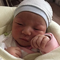 剖腹产乔治一枚，6斤6两。过程无法用言语形容。