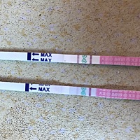 亲们，谁能告诉这是卵子排掉了吗？上面是早上的，下面这个是下午的