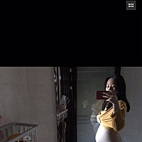 23周肚子是不是很大了  体重上升很快。。