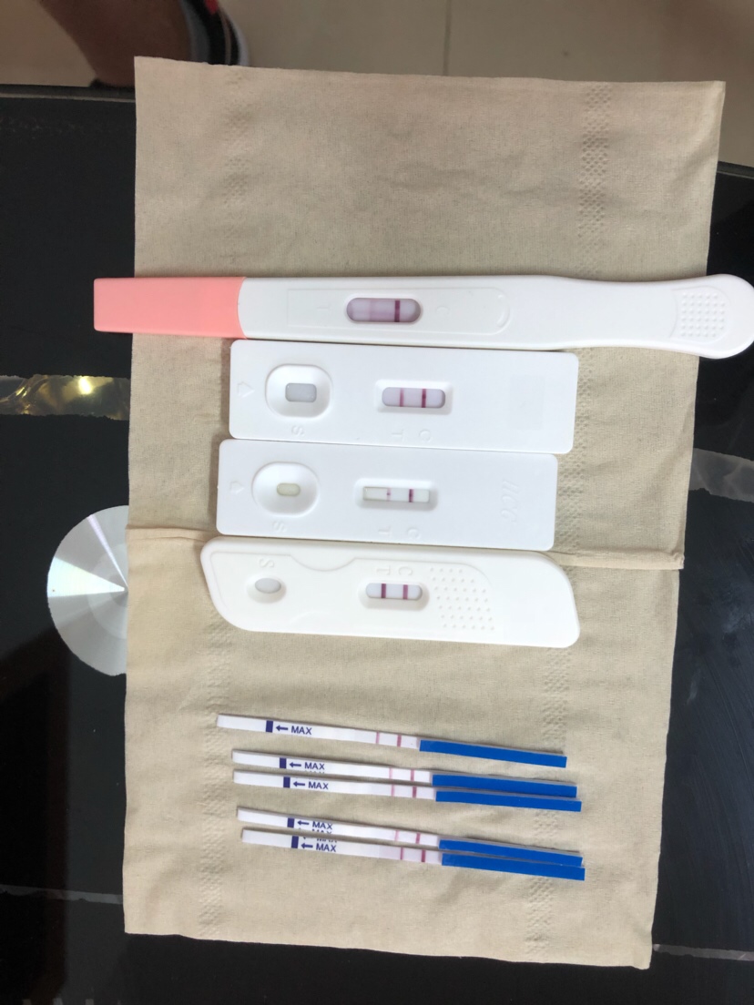 这是怀孕了吗？激动的我一早上买了好几十块钱的各种