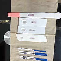 这是怀孕了吗？激动的我一早上买了好几十块钱的各种