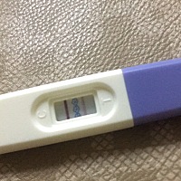 今天晚上测的，应该是有了吗？亲们？不会炸糊吧？测了2次 a