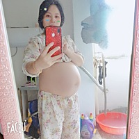 30周的肚子，猜男孩女孩？