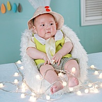 粑粑说像地主儿