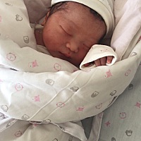 4月16日，农历3月十二今天生下一个女宝二胎，大宝男孩，开心，开心