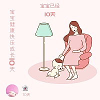 生宝宝到现在10天了，母乳喂养，刚开始的时候喂宝宝母乳，两天乳头就裂了，中间宝宝去照蓝光，差不...
